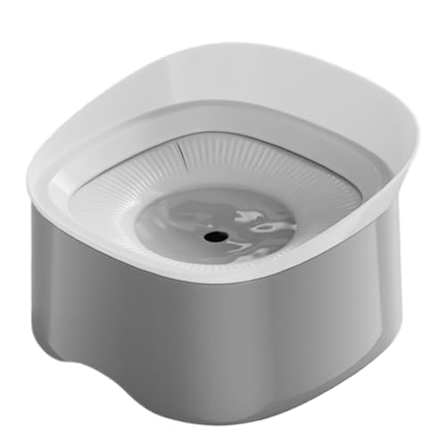 Hunde Wasserschale, 1200 ml Anti-Splash-Pet-Wasserspender eingebauter Aktivkohle, abnehmbare langsame Trinkschale für schlampige, unordentliche Trinker Hunde Wasserschale, 1200 ml Anti-Splash-Pet-Wasserspender eingebauter Aktivkohle, abnehmbare langsame Trinkschale für schlampige, unordentliche Trinker von XJKLBYQ