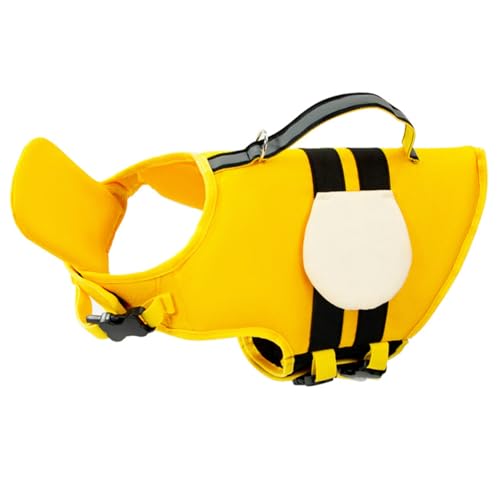 Hundelebensweste zum Schwimmen, Hundeschwimmjacke Bee-Design Eva Eva Schale wasserdichte 400D-Weste mit D-Ring, Schnellverschluss und Griff reflektierendes entzückendes Wasser für den Pool, Teich im Hundelebensweste zum Schwimmen, Hundeschwimmjacke Bee-Design Eva Eva Schale wasserdichte 400D-Weste mit D-Ring, Schnellverschluss und Griff reflektierendes entzückendes Wasser für den Pool, Teich im von XJKLBYQ