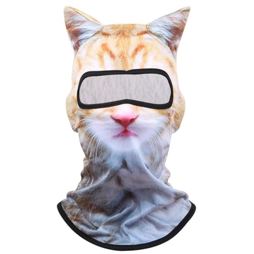 Katze Balaclava, Hund Balaclava, süße vollgesicht von XJKLBYQ