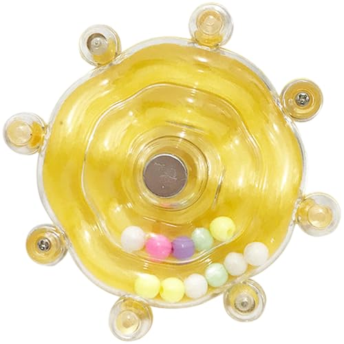Papageienspinner Spielzeug, Vogelspielzeug für Conures, Spinning Rassel Cockatiel -Spielzeug, interaktives Vogelkäfig -Accessoires für Unterhaltung Kautübung, Gelb, Gelb Papageienspinner Spielzeug, Vogelspielzeug für Conures, Spinning Rassel Cockatiel -Spielzeug, interaktives Vogelkäfig -Accessoires für Unterhaltung Kautübung, Gelb, Gelb von XJKLBYQ