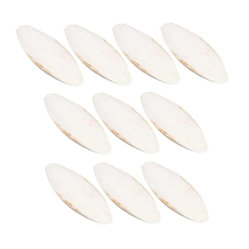 XJKLBYQ Bird Cuttlebone Chew Toy, 10pcs Natural Cuttlebone, Papageien Tintenfischknochen, Sicherheitskaukuddelknochen für Papageien Cockatiels Budgie von XJKLBYQ