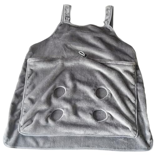 XJKLBYQ Katzenschlinge, weiche Flanellkatze -Schürze mit Krallenlöchern, multifunktional einstellbar XJKLBYQ Katzenschlinge, weiche Flanellkatze -Schürze mit Krallenlöchern, multifunktional einstellbar von XJKLBYQ