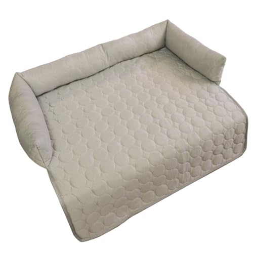 XJKLBYQ Kühlmatte für Hunde, 35 x 35 Zoll Ice Seidenkomfort Kühlung Hundebett mit Kopfruhe, waschbarer Haustierversorgungen für Zuhause, Haustiermatte XJKLBYQ Kühlmatte für Hunde, 35 x 35 Zoll Ice Seidenkomfort Kühlung Hundebett mit Kopfruhe, waschbarer Haustierversorgungen für Zuhause, Haustiermatte von XJKLBYQ