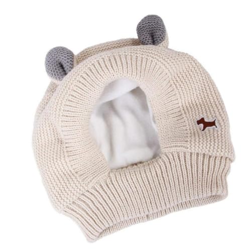 XJKLBYQ Weihnachtstierhut, ruhige Ohren für Hunde, im Winter gestrickte Hut, süße warme Hundeluppe, Hundeohr -Hunde Snood Head Wrap Bunny Kostüm für mittel- bis große Hunde Katzen Haustiere (Beige) XJKLBYQ Weihnachtstierhut, ruhige Ohren für Hunde, im Winter gestrickte Hut, süße warme Hundeluppe, Hundeohr -Hunde Snood Head Wrap Bunny Kostüm für mittel- bis große Hunde Katzen Haustiere (Beige) von XJKLBYQ