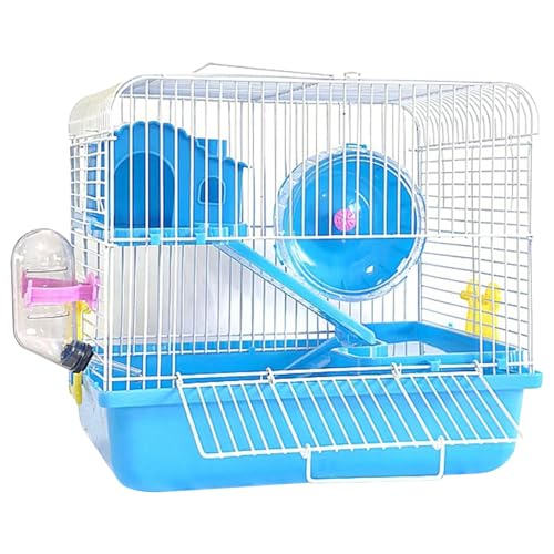 Zwerghamsterkäfig, Hamsterkäfig, Plastik- und Drahthamsterkäfige, tragbarer leichtes Lebensraum, Kleiner Zwergkäfig für Rennmäusemäuse Zwerghamsterkäfig, Hamsterkäfig, Plastik- und Drahthamsterkäfige, tragbarer leichtes Lebensraum, Kleiner Zwergkäfig für Rennmäusemäuse von XJKLBYQ