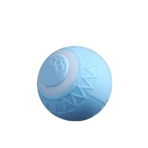 XJPXFQ Intelligentes Katzenspielzeug Interaktiver Katzenball Magischer Ball for den Innenbereich Automatisch rollendes elektronisches Katzenspielzeug Katzenspielzubehör(Blue-New) von XJPXFQ