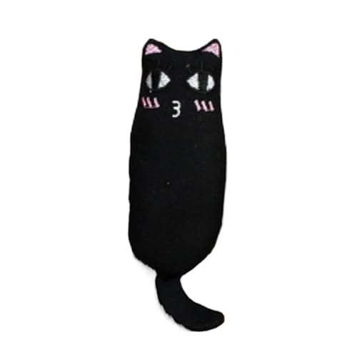 XJPXFQ Katzenminzenspielzeug mit Raschelgeräuschen, Katzenprodukt, süßes Katzenspielzeug for Kätzchen, Zähneknirschen, Katzenplüschtier, Daumenkissen, Haustierzubehör(2) von XJPXFQ