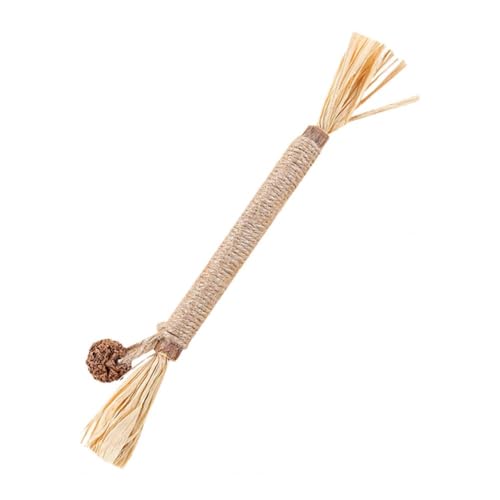 XJPXFQ Katzenspielzeug, natürliche Snack-Sticks for Katzen, Katzenminze for Reinigen der Zähne, bissfest, Stick for Zähneknirschen, Heimtierbedarf von XJPXFQ