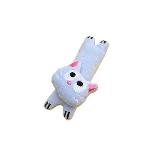 XJPXFQ Katzenspielzeug in Tierform, lustiges interaktives Katzenspielzeug aus Plüsch, Mini-Zähneknirschen, Katzenminzenspielzeug, Kauspielzeug for Kätzchen, Haustierzubehör(02) von XJPXFQ