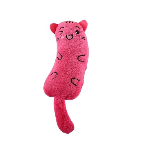 XJPXFQ Süßes Katzenspielzeug, lustiges interaktives Plüsch-Katzenspielzeug, Mini-Zähneknirschen, Katzenminzenspielzeug, Kätzchen-Kaumaus-Spielzeug, Haustier-Zubehör(1) von XJPXFQ