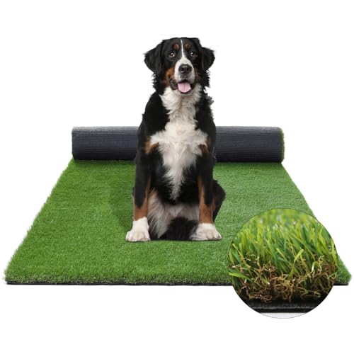 XLX TURF Kunstrasen für Hunde, Urinierunterlage für Welpen, Töpfchentraining, 1,5 m x 2,4 m, Haustierrasen für Spielplatz, drinnen und draußen XLX TURF Kunstrasen für Hunde, Urinierunterlage für Welpen, Töpfchentraining, 1,5 m x 2,4 m, Haustierrasen für Spielplatz, drinnen und draußen von XLX TURF
