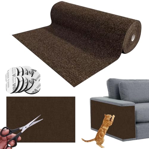 Kratzmatte Katze Selbstklebend, Kratzteppich Katze Kratzschutz Sofa Katze,200cmx40cm Katzenteppich DIY Kratzbrett Katze,Kratzecke für Katzen,Katzenkratzmatte für Sofa,Möbel,Tür,Wand Wiederverwendbar Kratzmatte Katze Selbstklebend, Kratzteppich Katze Kratzschutz Sofa Katze,200cmx40cm Katzenteppich DIY Kratzbrett Katze,Kratzecke für Katzen,Katzenkratzmatte für Sofa,Möbel,Tür,Wand Wiederverwendbar von XM-mengpanwei