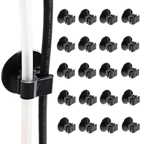 XMHBG Aquarium-Saugnapf-Clips – Rohrhalter für Sauerstoffschläuche, Luftpumpen und Netzkabel, sicherer Draht-Organizer mit starker Saugkraft, transparenter Kunststoff, 20 Stück XMHBG Aquarium-Saugnapf-Clips – Rohrhalter für Sauerstoffschläuche, Luftpumpen und Netzkabel, sicherer Draht-Organizer mit starker Saugkraft, transparenter Kunststoff, 20 Stück von XMHBG