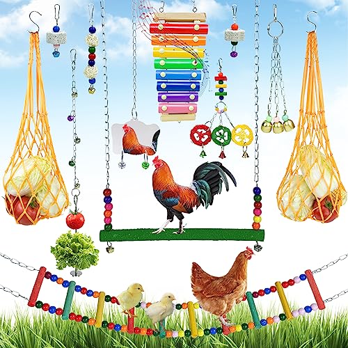 Hühnerspielzeug für Stallzubehör (natürliche Farbe) von XMxoTxo