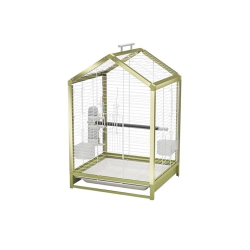 Vogelkäfig Wellensittich 22 Zoll hoher Vogelkäfig, metallisch grün, einstöckiger Ausstellungskäfig, dekorativer Käfig for Papageien, Unzertrennliche, Sittiche, Finken Vogelvoliere Transportkäfig Kanar Vogelkäfig Wellensittich 22 Zoll hoher Vogelkäfig, metallisch grün, einstöckiger Ausstellungskäfig, dekorativer Käfig for Papageien, Unzertrennliche, Sittiche, Finken Vogelvoliere Transportkäfig Kanar von XOVP-023