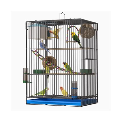 Vogelkäfig Wellensittich Bird Cage Luxury Large Breeding Bird Villa Cage Parrot Cage Vogelvoliere Transportkäfig Kanarien Großsittich Vogelkäfig Wellensittich Bird Cage Luxury Large Breeding Bird Villa Cage Parrot Cage Vogelvoliere Transportkäfig Kanarien Großsittich von XOVP-023