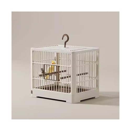 Vogelkäfig Wellensittich Bird Cage Parrot Home Large Bird Cage Breeding Special Portable Take-Out Viewing Cage Vogelvoliere Transportkäfig Kanarien Großsittich(Bruin) von XOVP-023