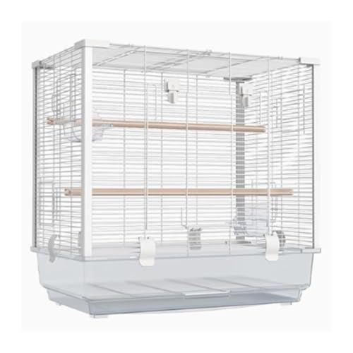 Vogelkäfig Wellensittich Luxury Parrot Bird Cage Landscape Cage Large Transparent Breeding Cage Vogelvoliere Transportkäfig Kanarien Großsittich(Translucent) von XOVP-023