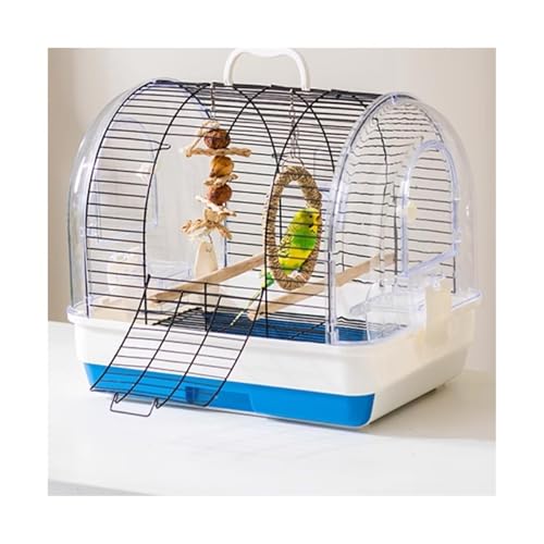 Vogelkäfig Wellensittich Outdoor Cage Bird Cage Parrot Cage Parrot Special Cage Breeding Cage Outdoor Cage Bird Cage Small and Medium Vogelvoliere Transportkäfig Kanarien Großsittich(Blue) von XOVP-023