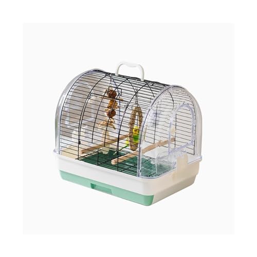 Vogelkäfig Wellensittich Outdoor Cage Bird Cage Parrot Cage Parrot Special Cage Breeding Cage Outdoor Cage Bird Cage Small and Medium Vogelvoliere Transportkäfig Kanarien Großsittich(Green) von XOVP-023
