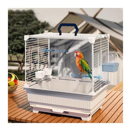Vogelkäfig Wellensittich Parrot Cage Portable Outdoor Special Take-Away Cage Parrot Cage Bird Cage Large Bird Bag Vogelvoliere Transportkäfig Kanarien Großsittich Vogelkäfig Wellensittich Parrot Cage Portable Outdoor Special Take-Away Cage Parrot Cage Bird Cage Large Bird Bag Vogelvoliere Transportkäfig Kanarien Großsittich von XOVP-023