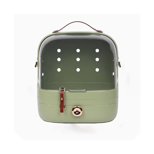 Vogelkäfig Wellensittich Parrot Outing Cage Outing Bag Bird Walking Bag Bird Cage Parrot Supplies Vogelvoliere Transportkäfig Kanarien Großsittich(Green) von XOVP-023