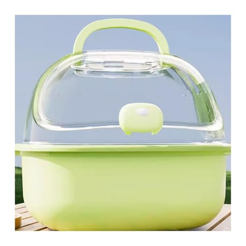 Vogelkäfig Wellensittich Parrot Take-Out Cage Bird Special Portable Bird Cage Small Bird Bag Hand-held Mini Bird Cage Vogelvoliere Transportkäfig Kanarien Großsittich(Green) von XOVP-023
