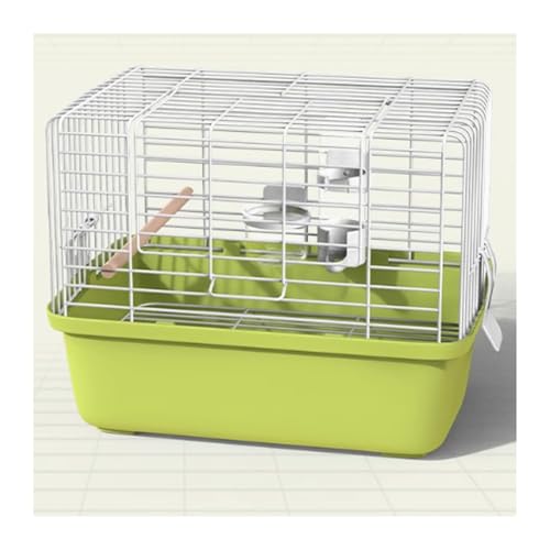 Vogelkäfig Wellensittich Special Bird Cage Small Household Breeding Horizontal Wire Bird Cage Vogelvoliere Transportkäfig Kanarien Großsittich(Groß) von XOVP-023