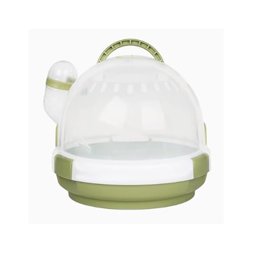 Vogelkäfig Wellensittich Take-Out Cage for Parrots Small Birds Outdoor Special Portable Bird Cage Bird Bag Portable Mini Bird Cage Vogelvoliere Transportkäfig Kanarien Großsittich(Green) von XOVP-023