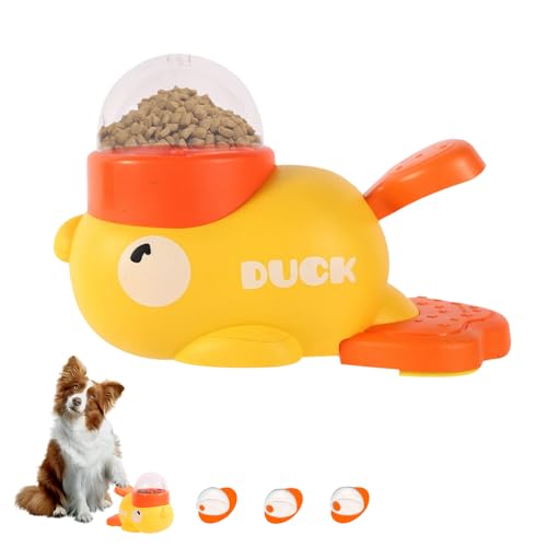 XPJBKC Entenform Leckerli-Spender Hundespielzeug, Hundeleckerli-Spender Spielzeug, interaktives Hundefutter-Puzzle-Spielzeug, Haustier-Puzzle-Feeder für Haustier reduziert Blähungen XPJBKC Entenform Leckerli-Spender Hundespielzeug, Hundeleckerli-Spender Spielzeug, interaktives Hundefutter-Puzzle-Spielzeug, Haustier-Puzzle-Feeder für Haustier reduziert Blähungen von XPJBKC