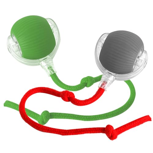 XPJBKC Interaktives Katzenspielzeug, 2 Stück, interaktiver Hundeball, Katzenspielzeug, interaktives für Indoor-Katzen, automatisches Katzenballspielzeug, elektrisches Katzenspielzeug, XPJBKC Interaktives Katzenspielzeug, 2 Stück, interaktiver Hundeball, Katzenspielzeug, interaktives für Indoor-Katzen, automatisches Katzenballspielzeug, elektrisches Katzenspielzeug, von XPJBKC