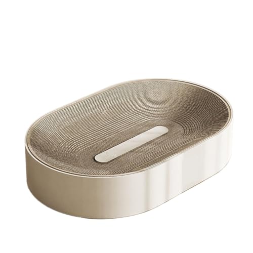 Katzen kratzbrett Haustier-Katzenkratzbrett, großer Durchmesser, Sisal, Katzenkratzbett, Kratzschüssel, Heimtierbedarf(Color:White) von XPJYUA