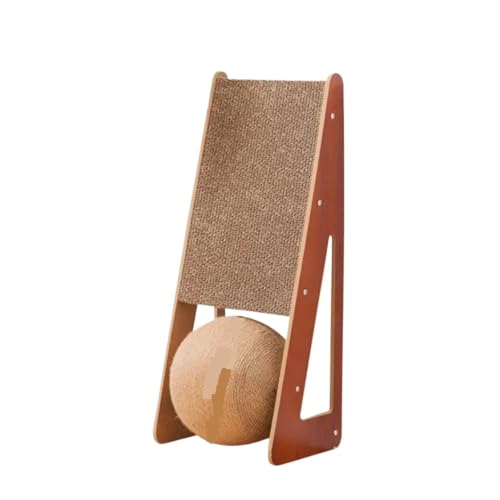 Katzen kratzbrett Katzenkratzbrett mit vertikalem Ball, abnehmbares, kratzendes Katzenspielzeug, widerstandsfähiges Kratzmöbel(Color:Medium Grab Board) von XPJYUA