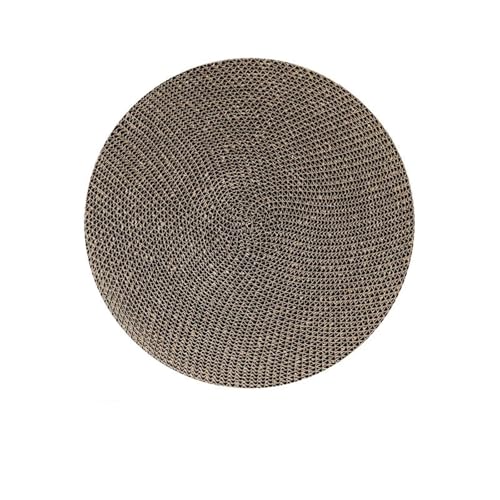 Katzen kratzbrett Rundes Katzenkratzbrett, Schleifklauen, Pappe, Wellpappe, Katzenkratzbrett, Kätzchenschaber, Haustiermöbelzubehör(Color:Replaceable Core,Size:M) von XPJYUA