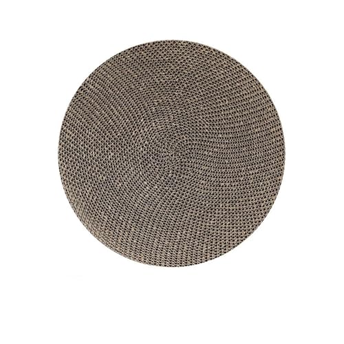 Katzen kratzbrett Rundes Katzenkratzbrett, Schleifklauen, Pappe, Wellpappe, Katzenkratzbrett, Kätzchenschaber, Haustiermöbelzubehör(Color:Replaceable Core,Size:S) von XPJYUA