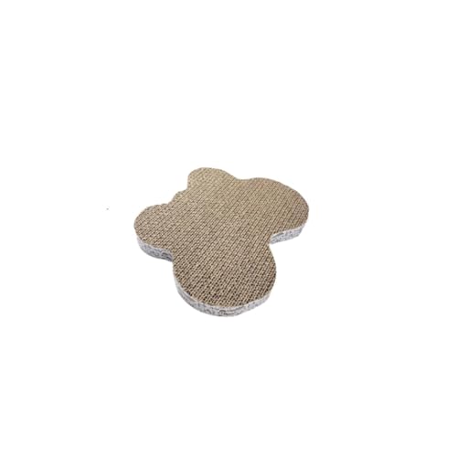 Katzen kratzbrett Verschleißfestes Cat Scratch Pad Fischform Mini Cat Scratcher Board Kätzchen Wellpappe Matte Spielzeug Haustier Schleifen Nagelschaber Matte(Color:A02-Butterfly) von XPJYUA