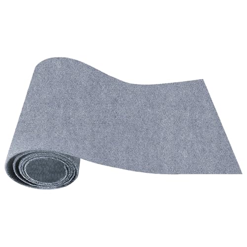 Katzenkratzmatte, Katzenteppich mit Selbstklebendem, zuschneidbarem Katzenkratzbaumteppich, Katzenkratzmöbelschutz Katzenscratchmatte DIY(Gray,30x100cm) von XPJYUA