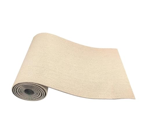 Katzenkratzmatte, Katzenteppich mit Selbstklebendem, zuschneidbarem Katzenkratzbaumteppich, Katzenkratzmöbelschutz Katzenscratchmatte DIY(Khaki,11.8x11.8inch) von XPJYUA