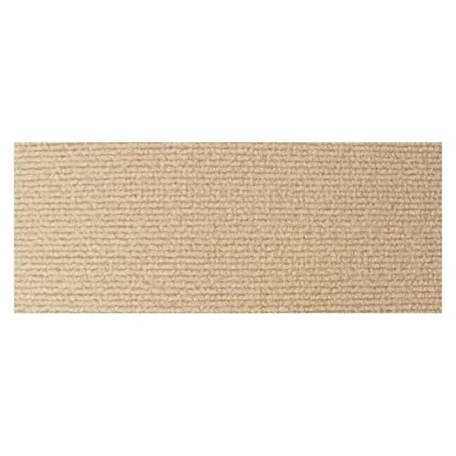 Zuschneidbare, Selbstklebende Teppichmatte als Ersatz for Kratzbaumregale, Katzenwandmöbelstufen, Katzenteppich-Kratzschutz Katzenscratchmatte DIY(Khaki,L-40X100cm) von XPJYUA