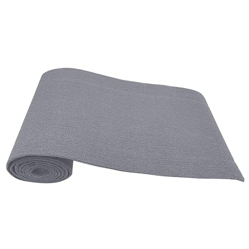 Zuschneidbare Katzenkratzmatte for das Sofa, Selbstklebender Katzenkratzteppich for Schutz der Möbel, Mehrzweck-Katzenkratzpad Katzenscratchmatte DIY(Light Gray,L) von XPJYUA