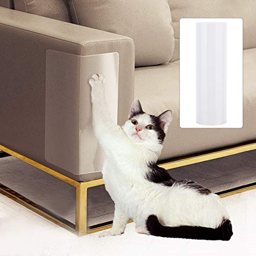 2 Stück Sofa-Schutzaufkleber, Anti-Kratz-Aufkleber aus PVE-Material, Transparent Und Superklar, Schwer zu Erkennen Für Türen, Sofas, Bildschirme Und Holzprodukte(M) von XPSSJMU