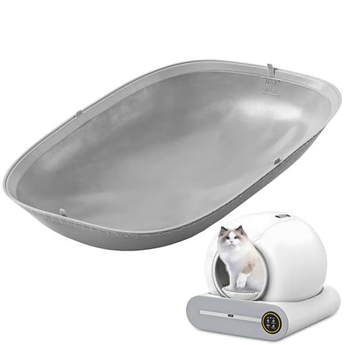 XQDKoon Elektrisches Katzenklo Matte, Silikon Katzenstreu Matte, Katzenstreu Matte Wasserdicht, Als Ersatz für den selbstreinigenden Silikonboden der Katzentoilette, 42 * 17 * 9.5 cm XQDKoon Elektrisches Katzenklo Matte, Silikon Katzenstreu Matte, Katzenstreu Matte Wasserdicht, Als Ersatz für den selbstreinigenden Silikonboden der Katzentoilette, 42 * 17 * 9.5 cm von XQDKoon