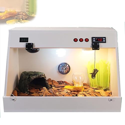 XQZMZSCP Lizards Habitat, Reptile Terrarium Reptile Habitat Breeding Box, Insect Feeding Box, Front Opening Reptile Habitat Tank XQZMZSCP Lizards Habitat, Reptile Terrarium Reptile Habitat Breeding Box, Insect Feeding Box, Front Opening Reptile Habitat Tank von XQZMZSCP