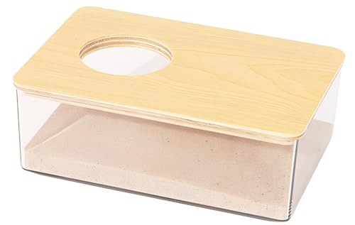 XRPRPX Hamster Sandbad, Hamsterbad Behälter mit Leiter Hamster Grabbox für Streifenhörnchen oder andere kleine Haustiere XRPRPX Hamster Sandbad, Hamsterbad Behälter mit Leiter Hamster Grabbox für Streifenhörnchen oder andere kleine Haustiere von XRPRPX