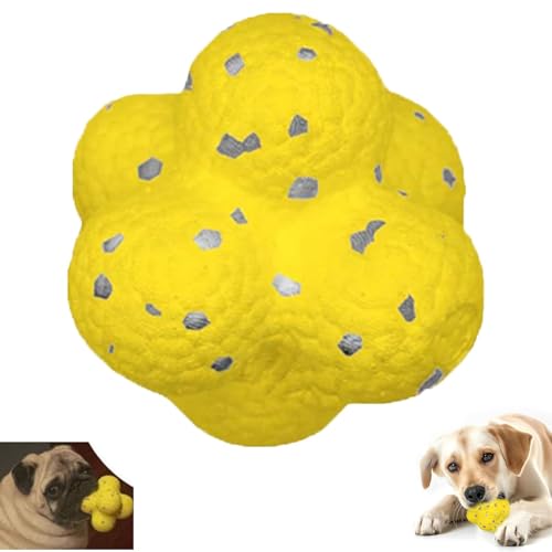XRXRX Hundespielzeug, beruhigender Ball, quietschender Hundeball, unzerstörbare Hunde-Tennisbälle, beruhigender Kauball, Hundespielzeug, sanfte emotionale Unterstützung XRXRX Hundespielzeug, beruhigender Ball, quietschender Hundeball, unzerstörbare Hunde-Tennisbälle, beruhigender Kauball, Hundespielzeug, sanfte emotionale Unterstützung von XRXRX