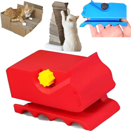 XRXRX Kartonschneider für Katzenkratzer, 3D-bedruckter Kartonschneider, DIY-Kratzer, Handkarton, Recycling-Werkzeug, Katzen-Haustierbedarf, Kartonschneider, Pappschneidewerkzeug XRXRX Kartonschneider für Katzenkratzer, 3D-bedruckter Kartonschneider, DIY-Kratzer, Handkarton, Recycling-Werkzeug, Katzen-Haustierbedarf, Kartonschneider, Pappschneidewerkzeug von XRXRX