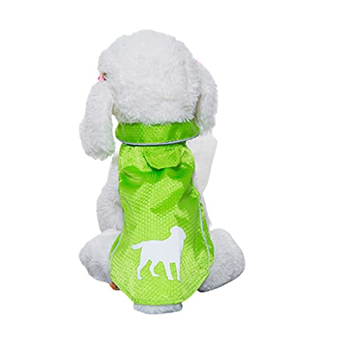 XSWLYY Hundemantel, atmungsaktiv, Sonnenschutz, reflektierend, wasserdicht, für Hunde, Größe L (UK) von XSWLYY