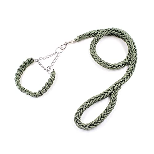 Hundeleine, einziehbare Hundeleine, doppelsträngiges Seil, groß, Metall-P-Kettenschnalle, nationale Farbe, Haustier-Traktionsseil, Halsband-Set for große Hunde, 1,4 m Länge, Leinen (Farbe: Rot, Größe: Hundeleine, einziehbare Hundeleine, doppelsträngiges Seil, groß, Metall-P-Kettenschnalle, nationale Farbe, Haustier-Traktionsseil, Halsband-Set for große Hunde, 1,4 m Länge, Leinen (Farbe: Rot, Größe: von XSXSX
