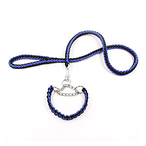 Hundeleine, einziehbare Hundeleine, doppelsträngiges Seil, groß, Metall-P-Kettenschnalle, nationale Farbe, Haustier-Traktionsseil, Halsband-Set for große Hunde, 1,4 m Länge, Leinen (Farbe: Rot, Größe: Hundeleine, einziehbare Hundeleine, doppelsträngiges Seil, groß, Metall-P-Kettenschnalle, nationale Farbe, Haustier-Traktionsseil, Halsband-Set for große Hunde, 1,4 m Länge, Leinen (Farbe: Rot, Größe: von XSXSX