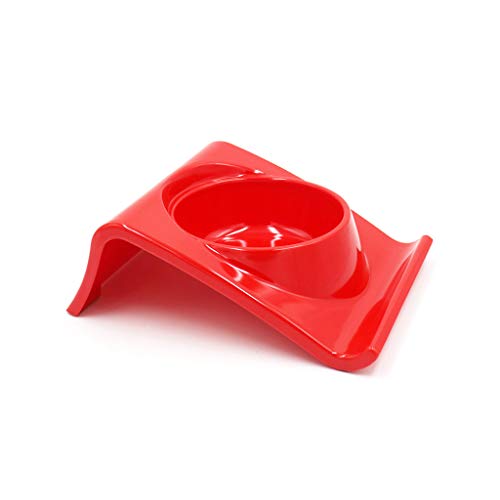New Melamine Dog Cat Bowl Non-Slip Square Color Pet Food Feeding Eating Drinking Bowls Pets Supplies von XTYaa